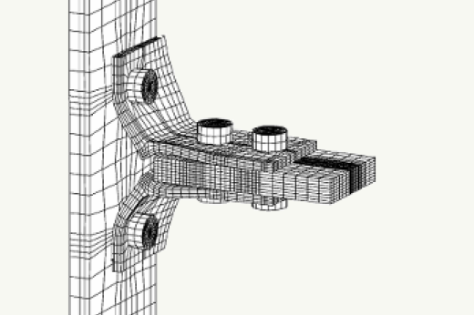 Refined 3D Finite Element Modeling of Partially Restrained Connections Including Slip