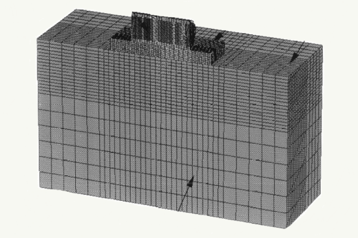Evaluation of Impact Tests of Solid Steel Billet onto Concrete Pads