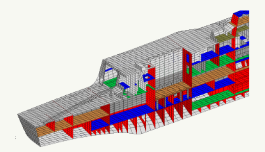 Shock Trial Simulation for Naval Ships