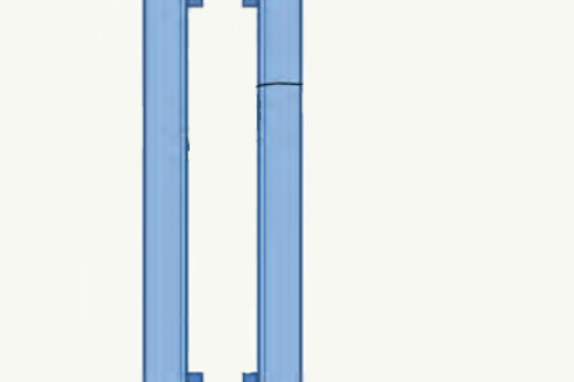 Buckling of Conventional and High-Strength Vanadium Steel Double-Angle Compression Members