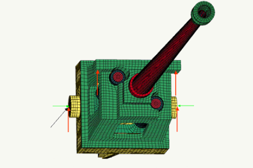Modeling of the dynamics of a 40 mm gun and ammunition system during firing