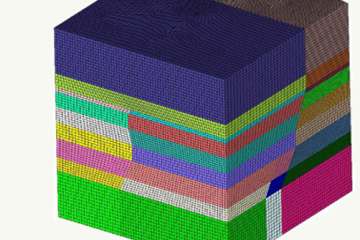 Simulation of multistage excavation based on a 3D spectral-element method