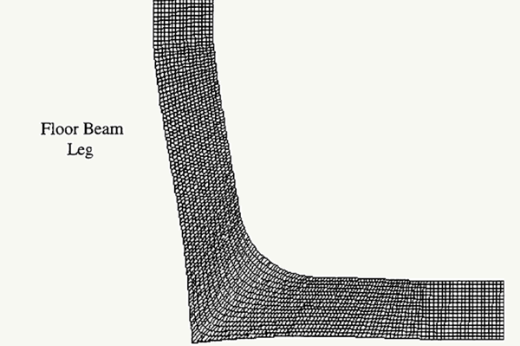 High Cycle Fatigue Crack Modeling and Analysis for Deck Truss Flooring Connection Details