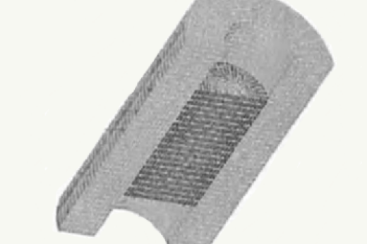 Constituitive Model for Damaged Borosilicate Glass