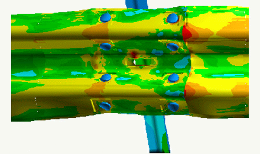 Performance of W-Beam Splices